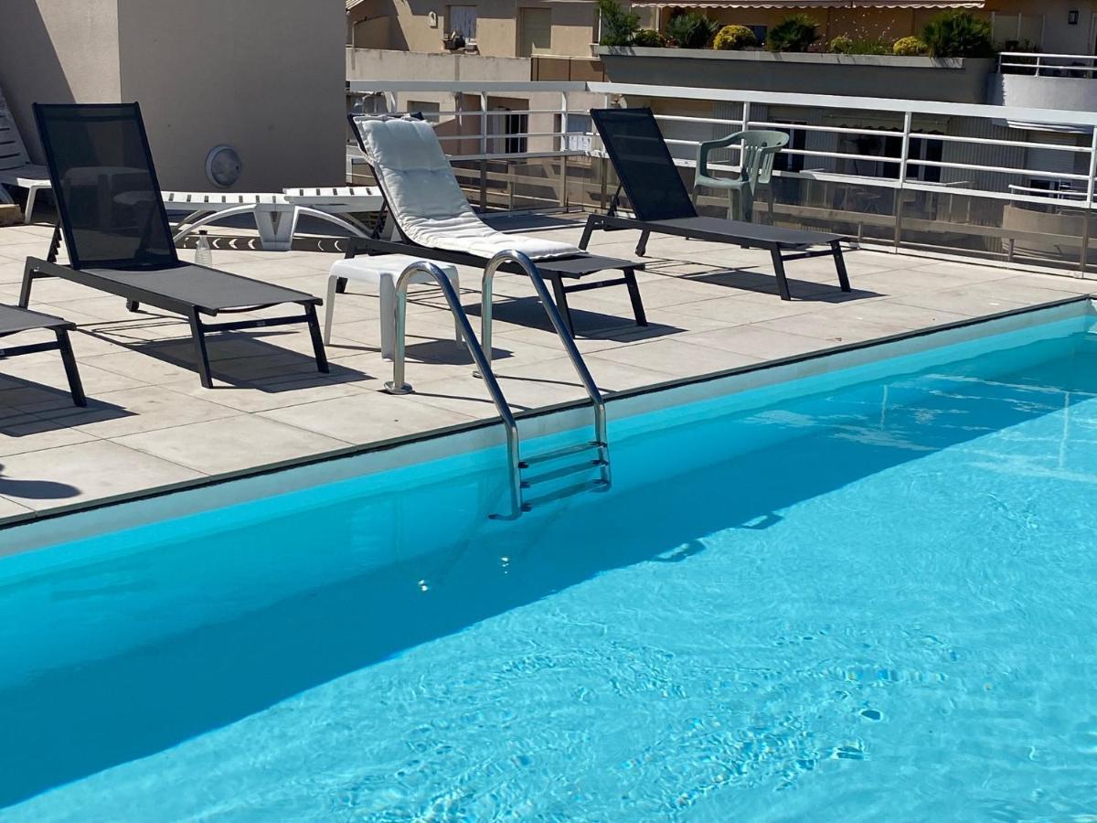 Villa D'Este - Apt 4 Prs - Clim - 300M Plage - Piscine-Parking En Option Juan-les-Pins Exterior photo